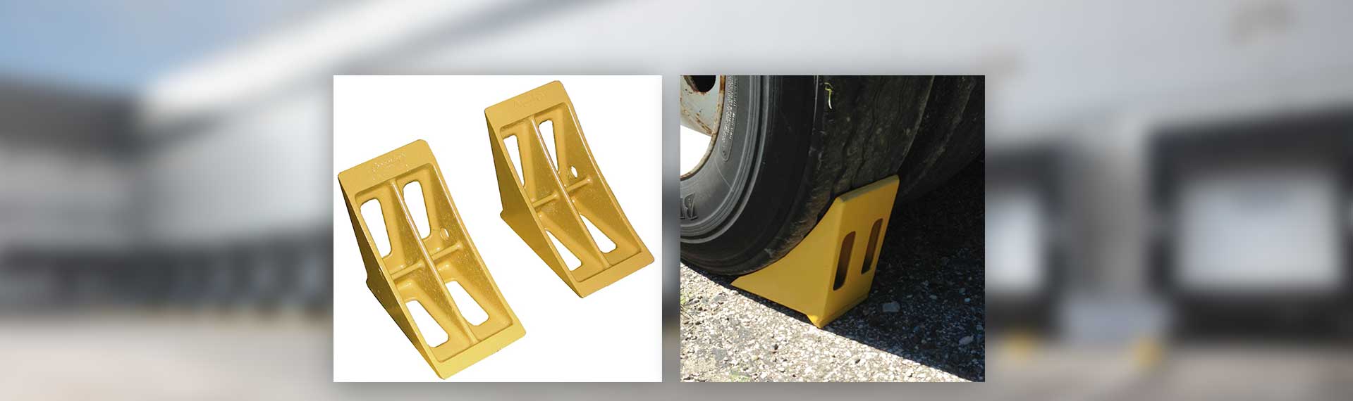 YARD-RAMP-SITE wheel chocks